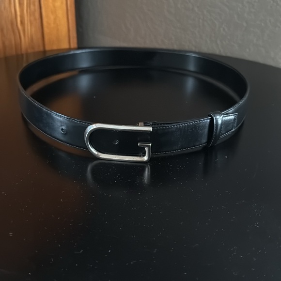 Gucci silver single G buckle. Authentic, barely worn, size 85 - Picture 2 of 4